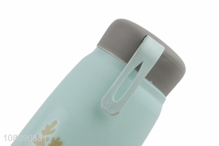 China imports 400ml portable anti-scald glass water bottle with handle