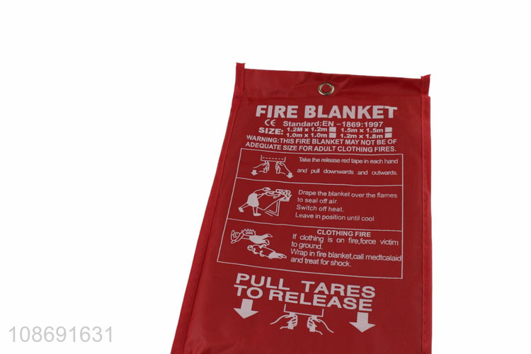 China products glass fiber firefighting supplies fire blanket for sale