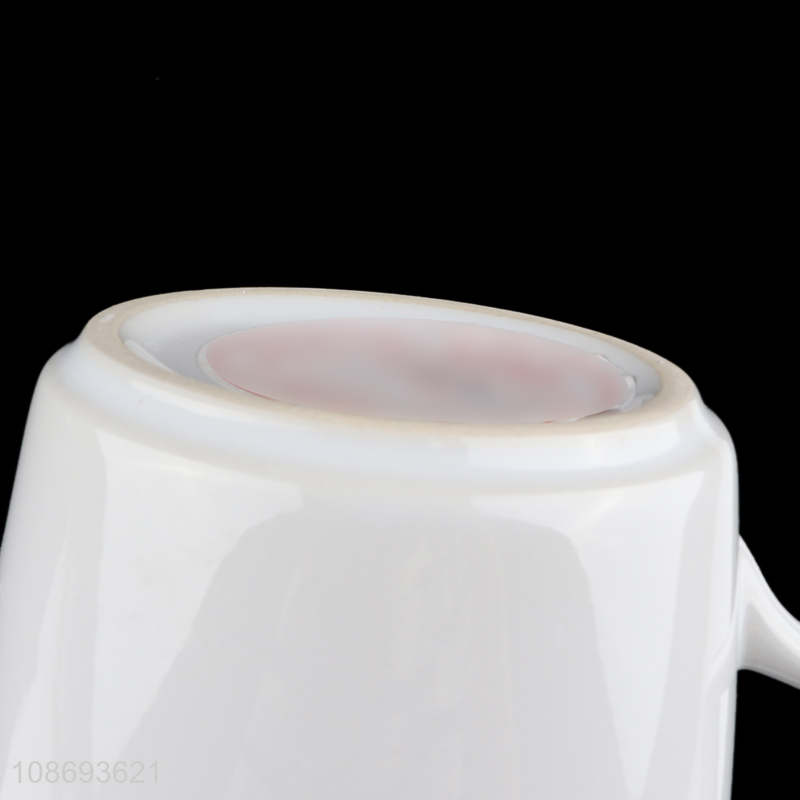 Good price sublimation mug ceramic mug porcelain cup with handle