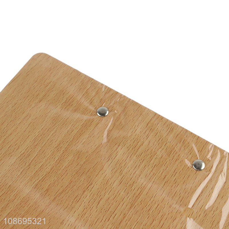 Top selling school office file document wood clipboard board clip wholesale