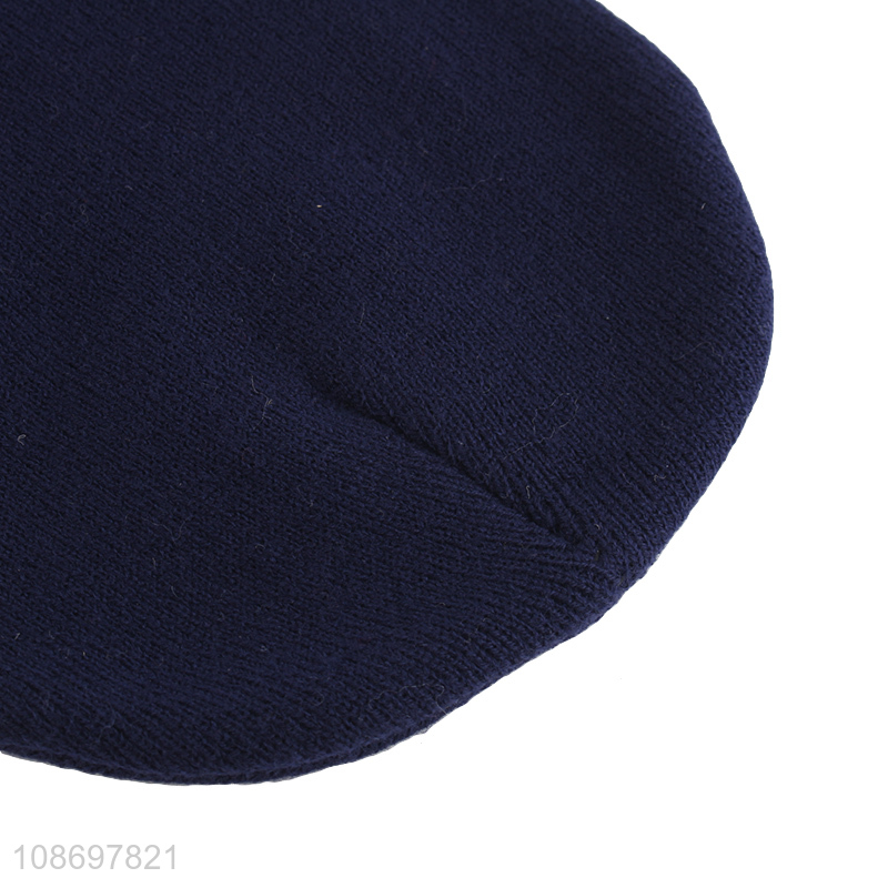 Popular products fashion adult comfortable winter beanies hat for sale