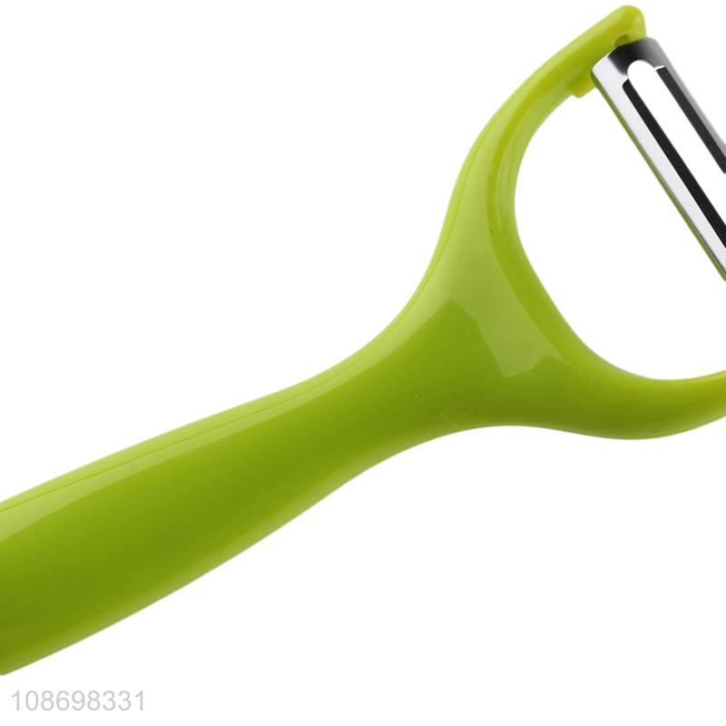 Factory price kitchen gadget fruit peeler vegetable peeler with non-slip handle