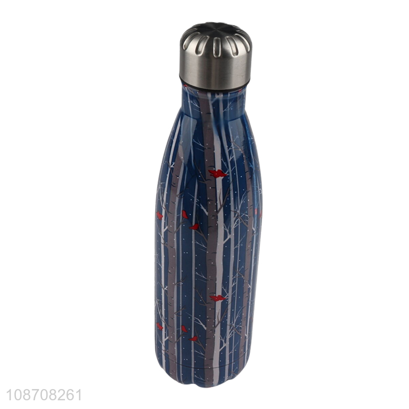 China products stainless steel portable vacuum insulated water bottle for sale