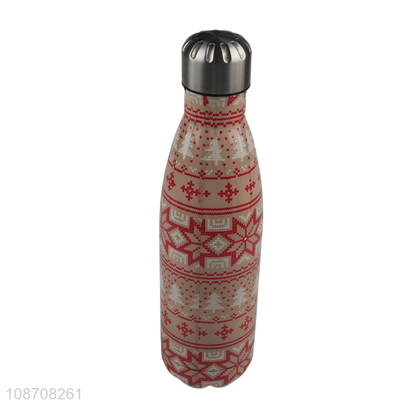 China products stainless steel portable vacuum insulated water bottle for sale