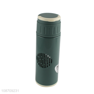 Factory price 500ml portable anti-scald plastic glass water bottle