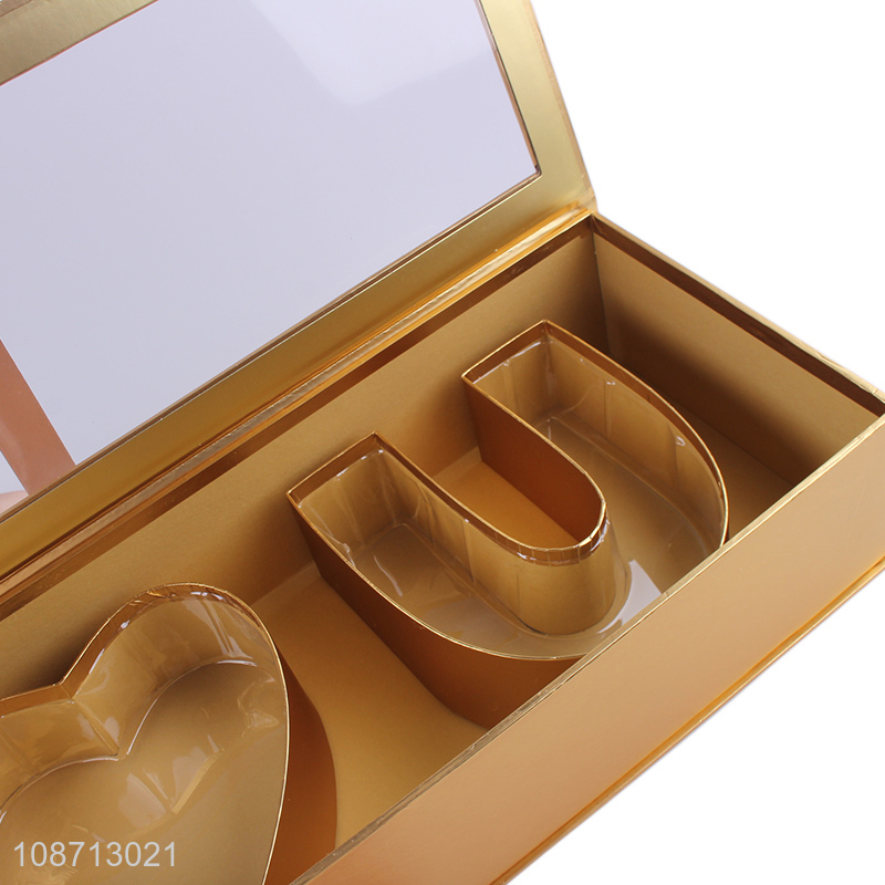 Wholesale Valentine's Day flower gift box preserved flower wrapping box