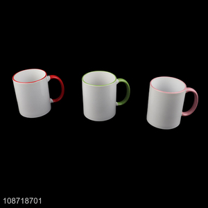 New product porcelain sublimation blank mugs ceramic mugs for coffee tea