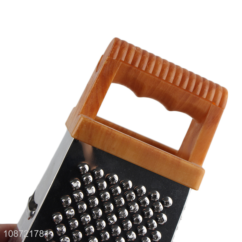 Hot selling 4 sides stainless steel vegetable grater box grater for ginger