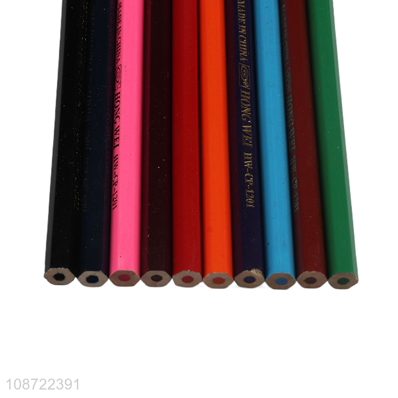 Popular products 12colors lead-free color pencils for painting
