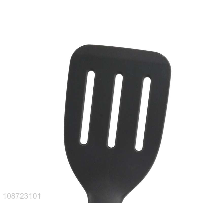 China imports heat resistant non-stick nylon slotted spatula slotted turner