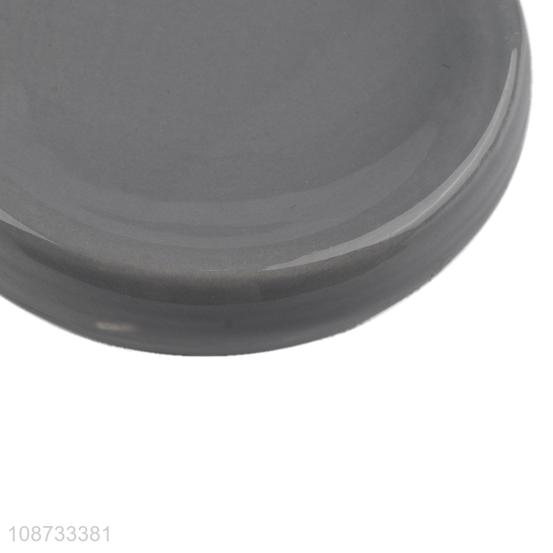 Online wholesale ceramic bar soap holder ceramic soap dish