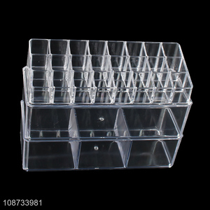 Hot products cosmetic organizer makeup storage box display holder for sale