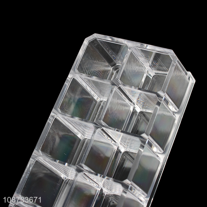 China products transparent makeup cosmetic holder lipstick storage box