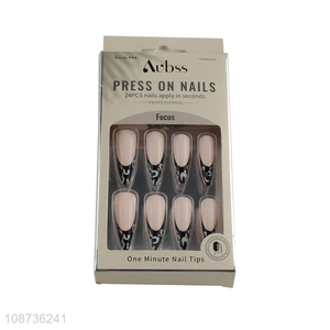 Most popular natural <em>nail</em> decoration girls press-on <em>nail</em> <em>fake</em> <em>nail</em>