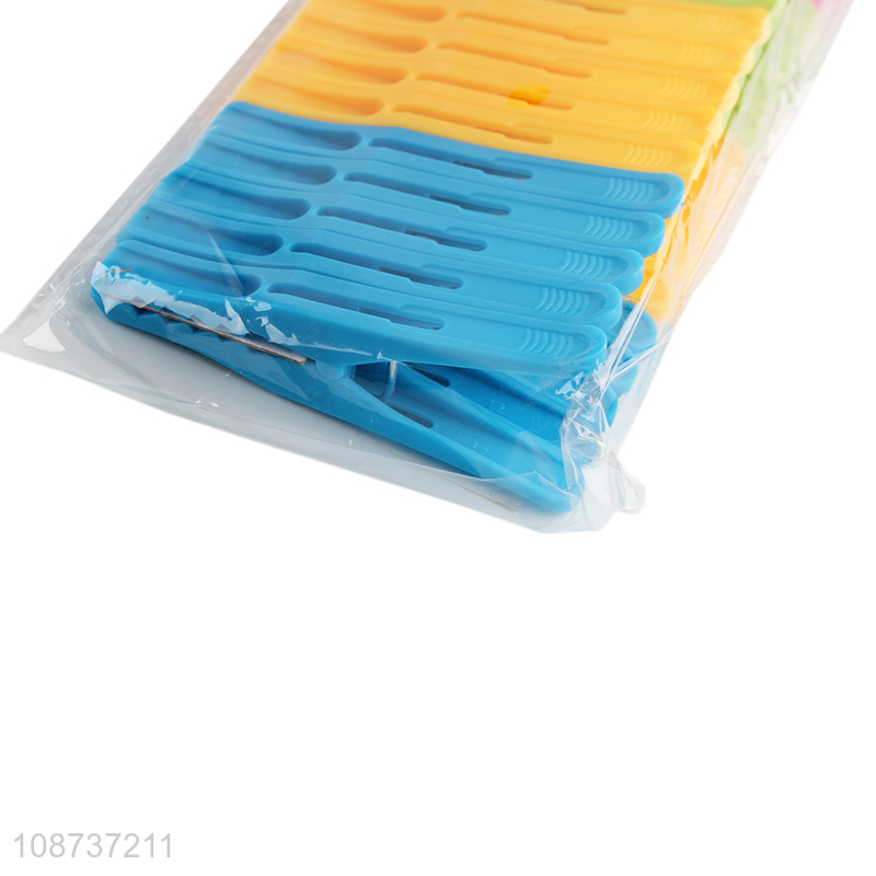 Good quality 20pcs durable plastic clothes pegs for home & laundry