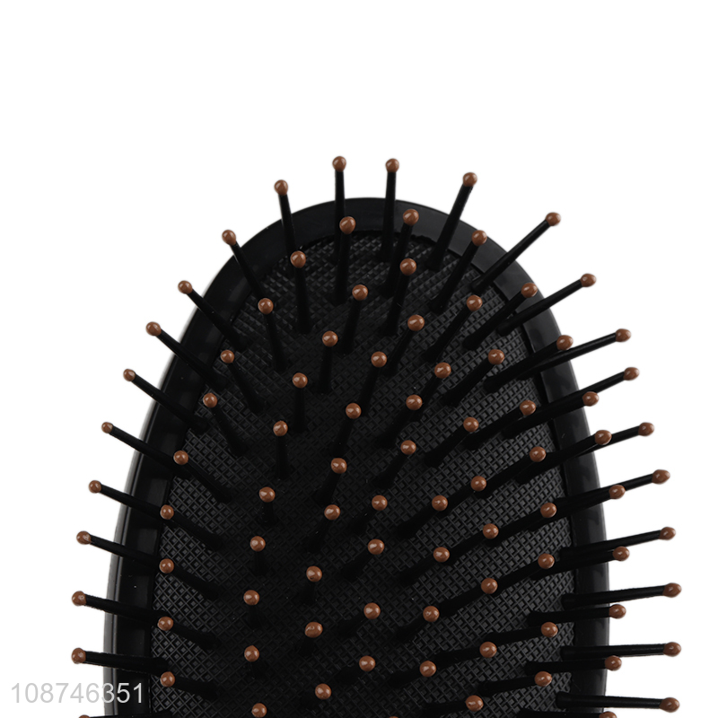 Best price black airbag massage hair comb hair brush for hairdressing tool