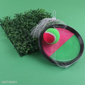 Good selling outdoor children games catch ball sticky ball set