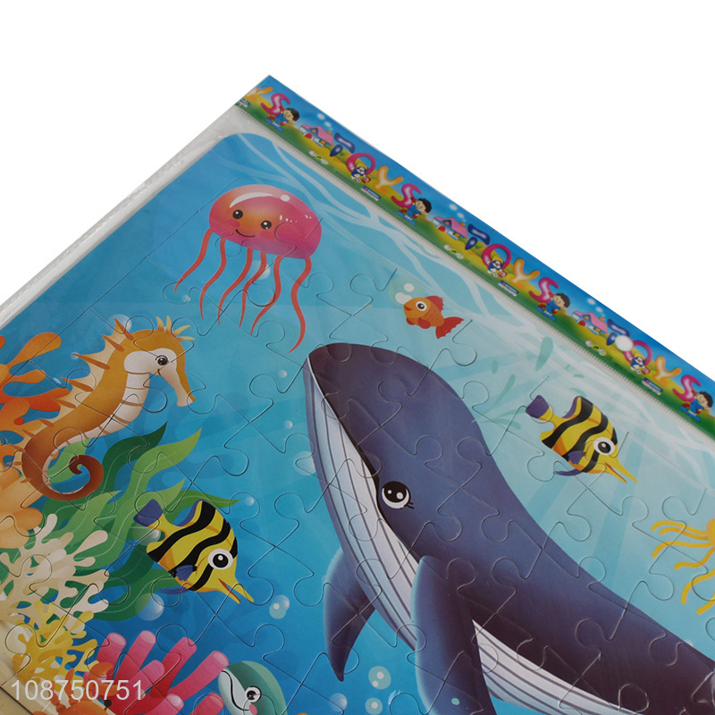 New Arrival DIY Painting Underwater World Jigsaw Puzzle Toy