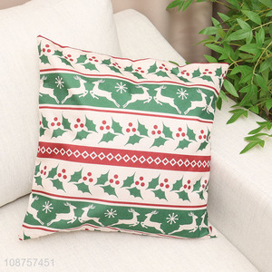 Wholesale Christmas throw pillow cover case for Xmas decor