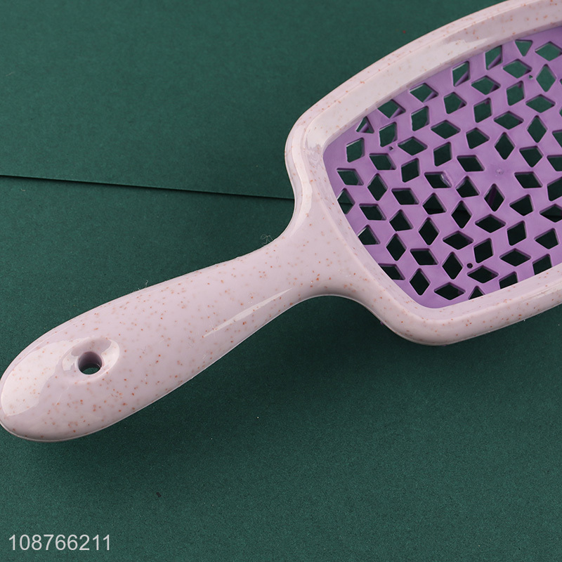 Online wholesale plastic detangling comb hairbrush