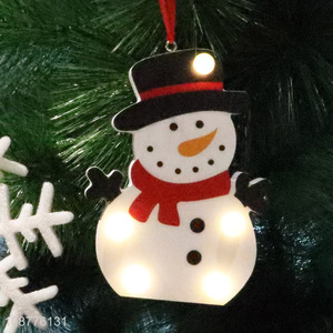 Yiwu market snowman christmas hanging ornaments