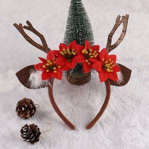 Factory price Christmas hair hoop Xmas headband