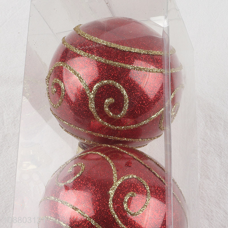 Popular products 3pcs christmas hanging ornaments christmas ball