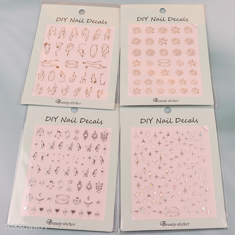 Top selling diy nail art decoration nail sticker