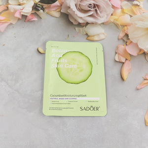 Best sale cucumber moisturizing mask for skin care