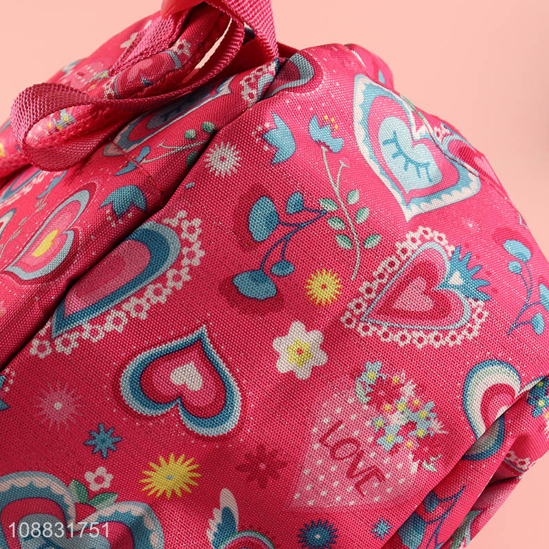 China wholesale heart pattern kids school bag school backpack