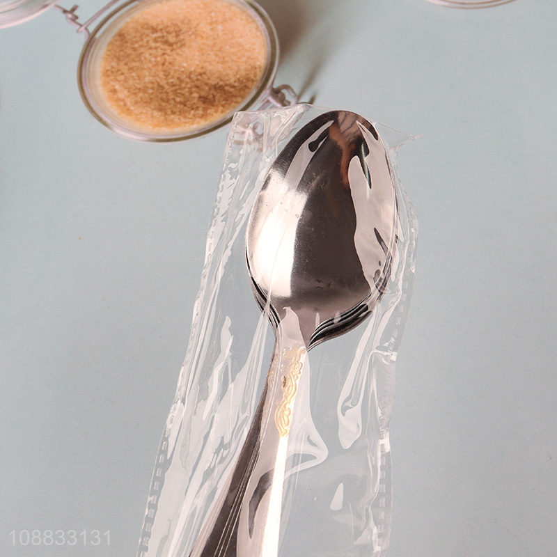 Top selling stainless steel tableware spoon wholesale