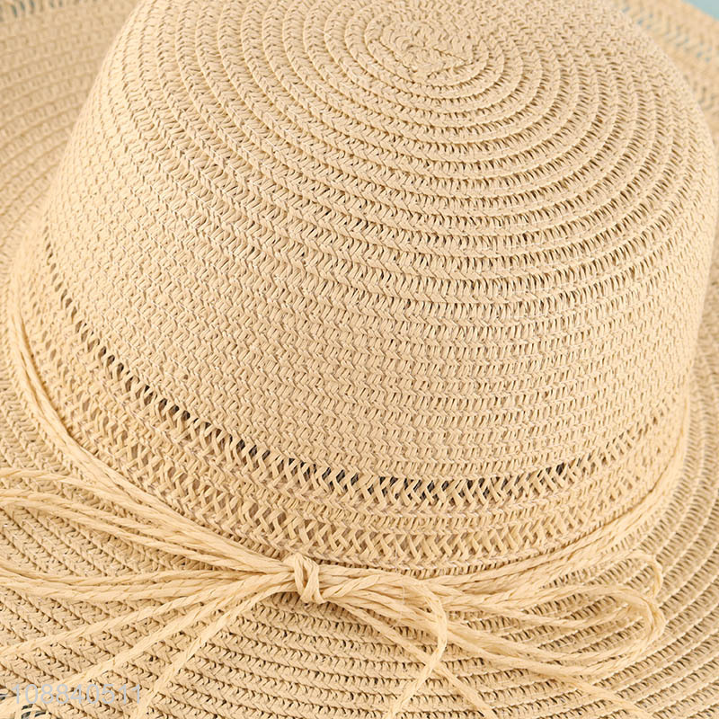 New arrival floppy straw hat beach sun hat for women