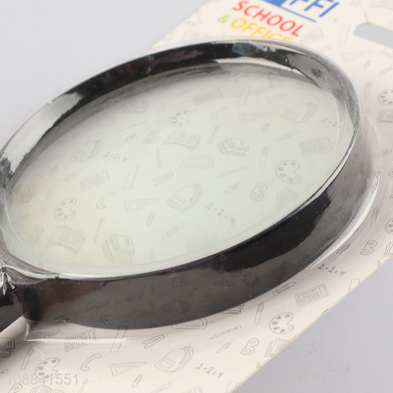 Wholesale 100mm handheld magnifying glass for seniors kids reading