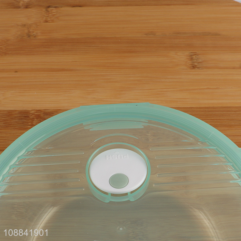 Factory direct sale round glass food container preservation box