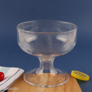 Factory Supply Acrylic Ice Cream Milkshake Dessert Cup