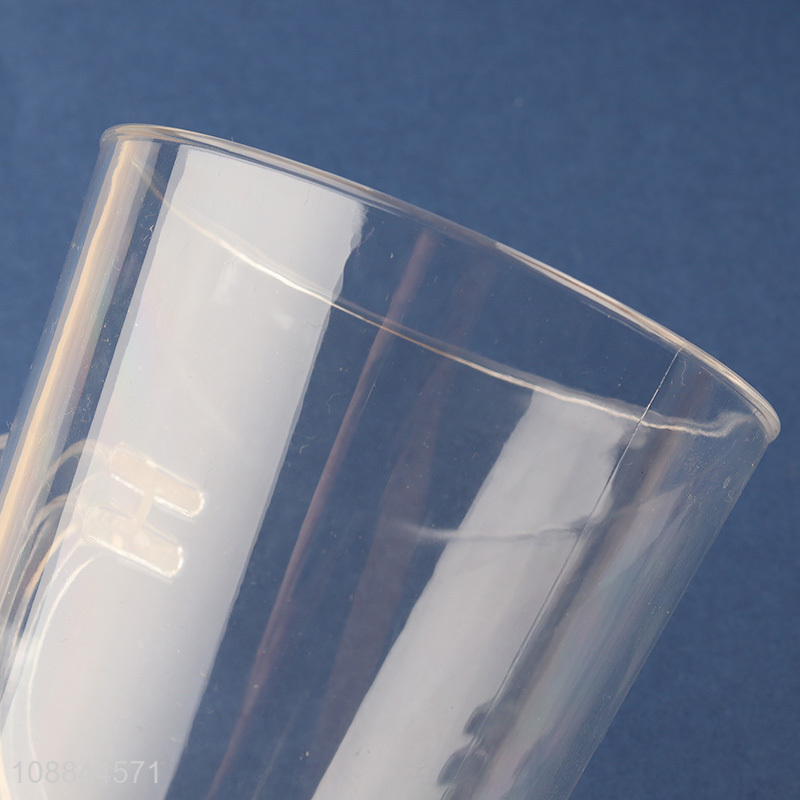 New Product Reusable Acrylic Beer Drinking Glasses Juice Cup