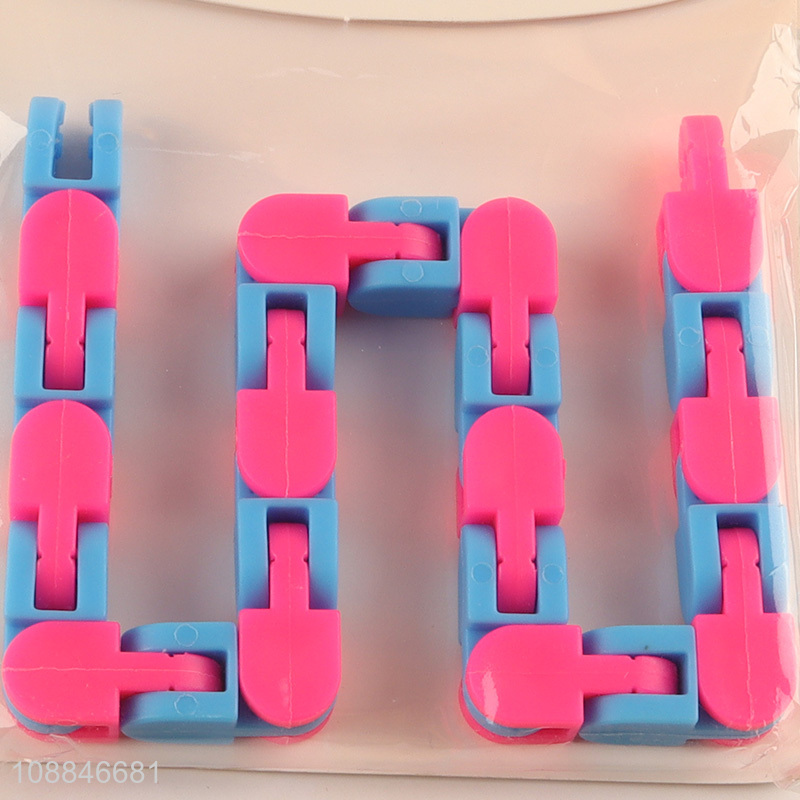 Hot sale fidget sensory snake puzzle cube magic toys