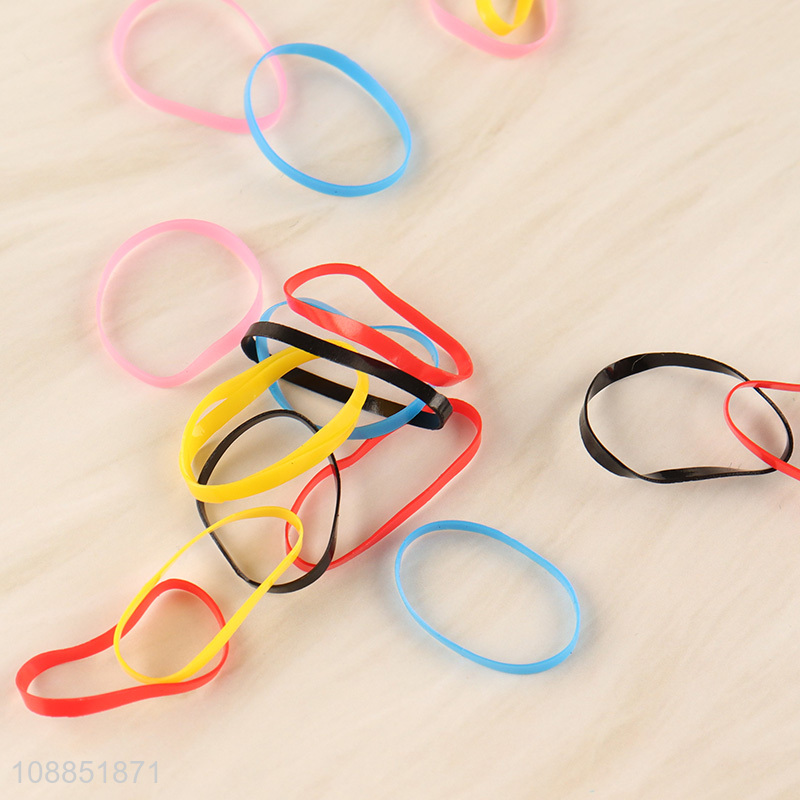 Wholesale 220pcs multicolor elastic hair bands rubber bands for kids