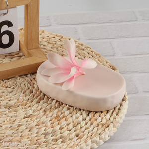 Best selling bathroom accessories ceramic soap box soap holder wholesale