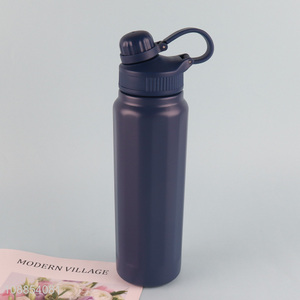 Wholesale 840ml double walled stainless steel insulated water bottle with handle