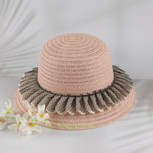 Yiwu market summer outdoor beach hat sun hat straw hat
