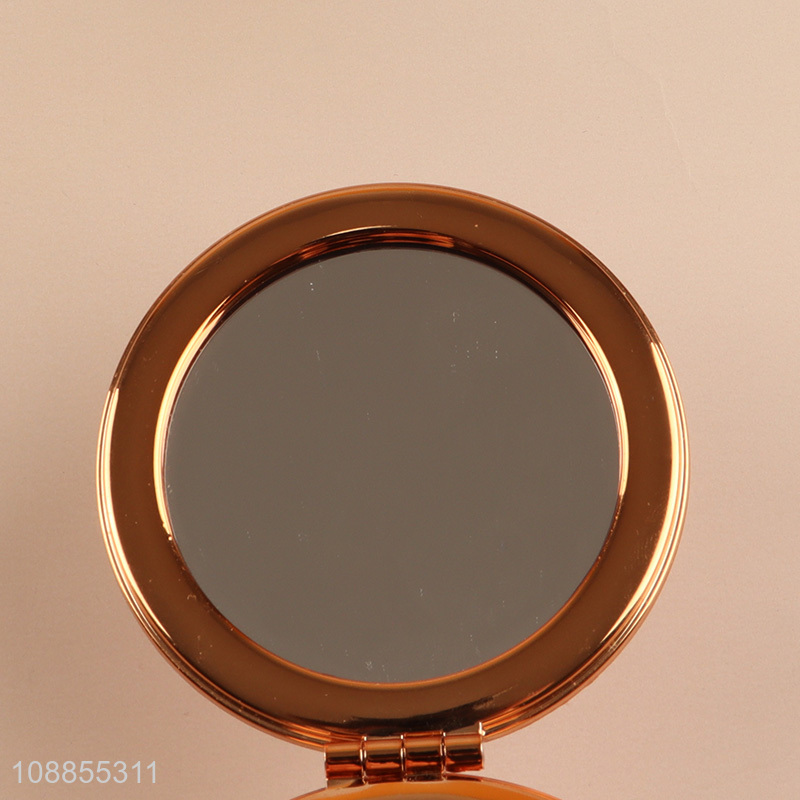 Best selling folding portable round makeup mirror pocket mirror