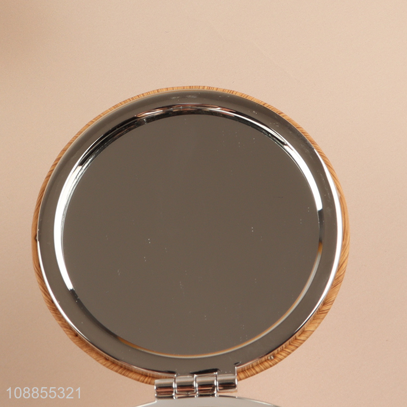 Most popular round portable pocket mirror makeup mirror