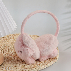 Online wholesale pink rabbit girls winter earmuffs