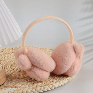 Factory direct sale pink ear protection girls earmuffs wholesale