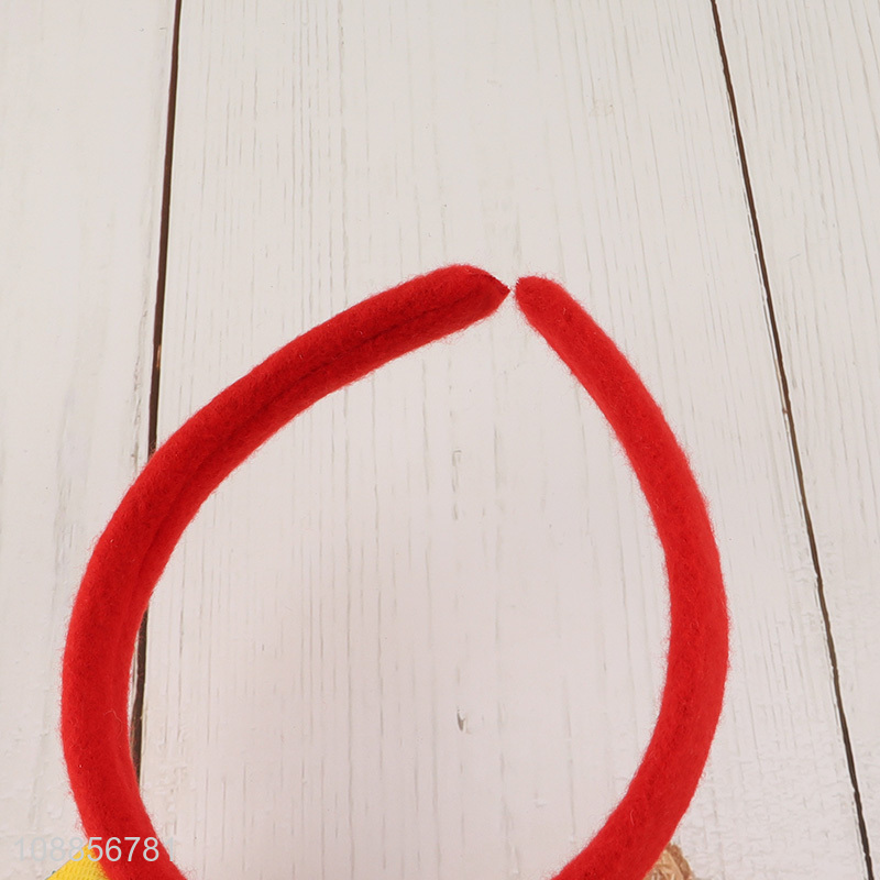 New product elk hair hoop hair accesso for christmas decoration