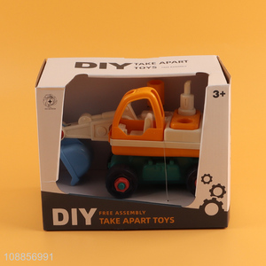 Popular products children diy disassembly engineering car toys