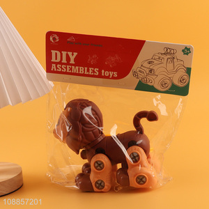China wholesale lion shaped free assembly take apart toys diy toys