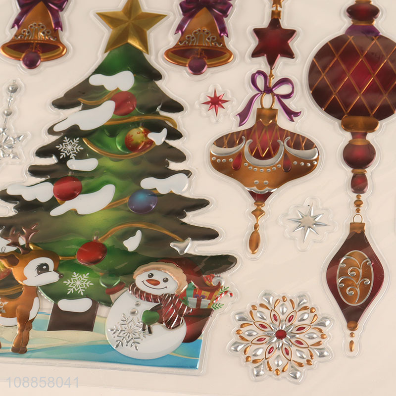 New product Christmas wall stickers for nursery school decoration