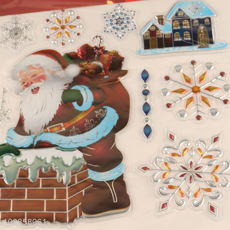 Hot selling Christmas wall decals stickers for bedroom decoration